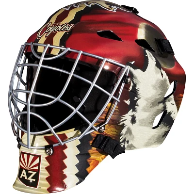 Franklin Boys' Arizona Coyotes GFM 1500 Goalie Face Mask                                                                        