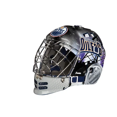 Franklin NHL Team Series Edmonton Oilers Mini Goalie Mask                                                                       