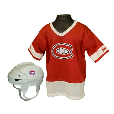 Franklin Kids' Montreal Canadiens Uniform Set                                                                                   