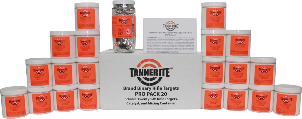 Tannerite 1/2 lb. Binary Targets 20-Pack                                                                                        