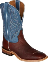 Tony Lama Men's Pecan Bison Americana Western Boots                                                                             