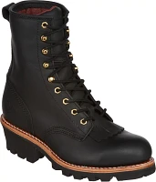 Chippewa Boots Men's EH Steel Toe Lace Up Work Boots                                                                            