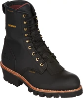 Chippewa Boots Men's Insulated Logger Lace Up Work Boots                                                                        