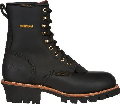 Chippewa Boots Men's Insulated EH Steel Toe Lace Up Work Boots                                                                  