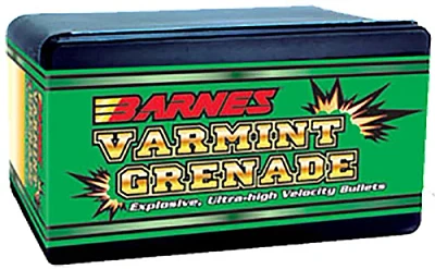 BARNES Varmint Grenade .22 50-Grain Reloading Bullets                                                                           