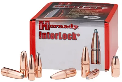 Hornady InterLock Round Nose Bullets                                                                                            