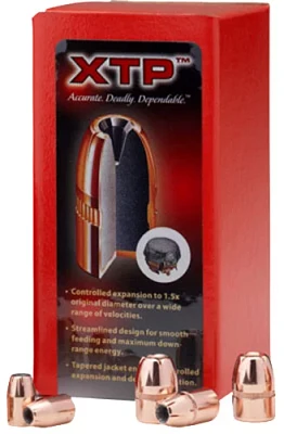 Hornady XTP 10mm 155-Grain Hollow Point Handgun Bullets                                                                         