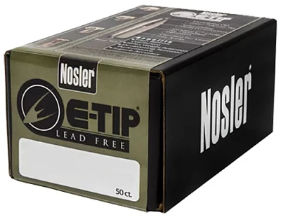 Nosler E-Tip .30 Caliber Lead-Free Reloading Bullets                                                                            