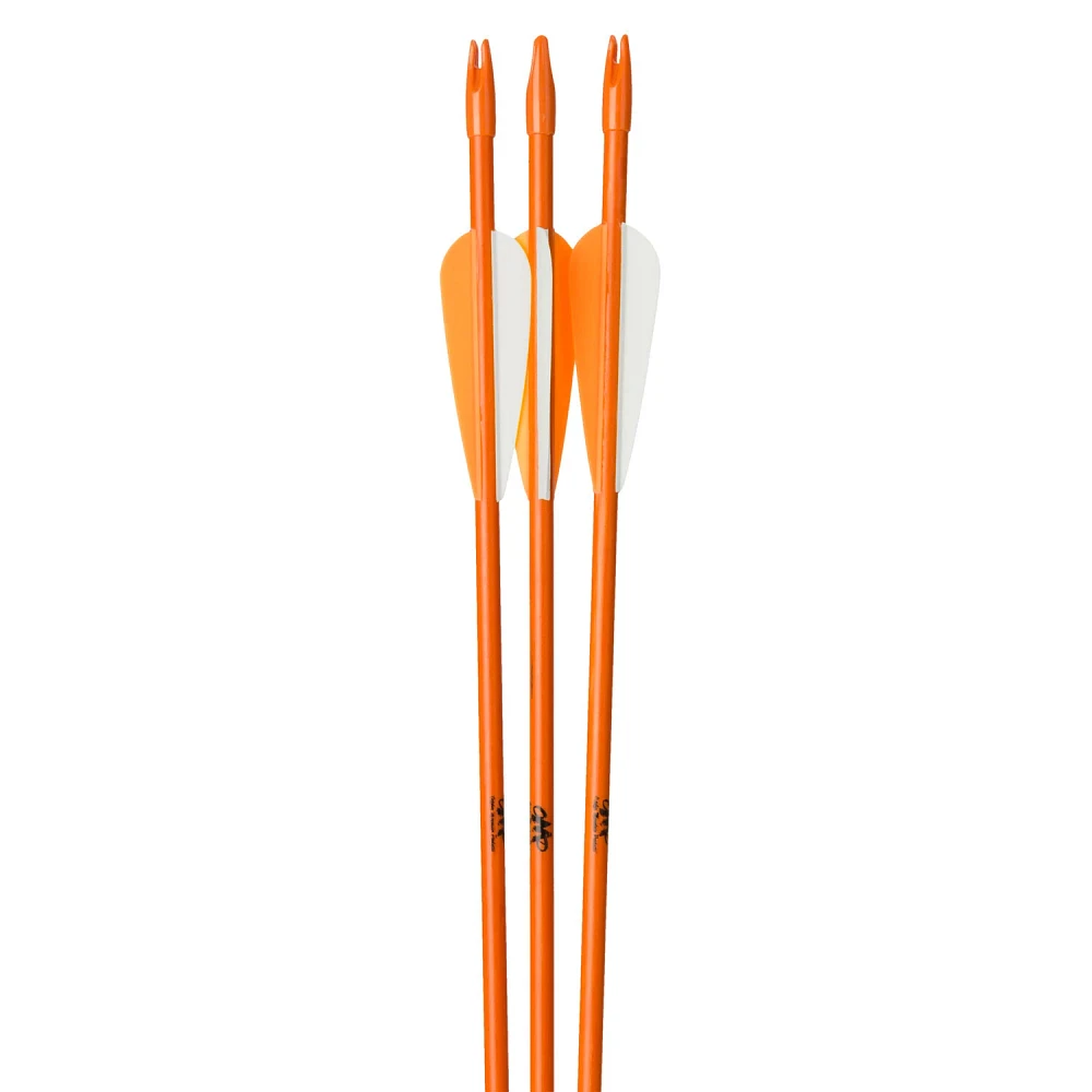 October Mountain Products Fiberglass Youth Arrows 3-Pack                                                                        