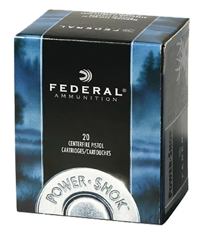 Federal Premium Power-Shok .357 Magnum 180-Grain Rifle Ammunition                                                               