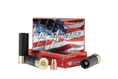 Hornady American Whitetail 12 Gauge Shotgun Slugs - 5 Rounds                                                                    