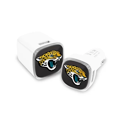 Prime Brands Group Jacksonville Jaguars USB Chargers 2-Pack                                                                     