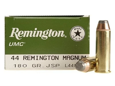 Remington UMC .44 Magnum 180-Grain Centerfire Ammunition - 50 Rounds                                                            