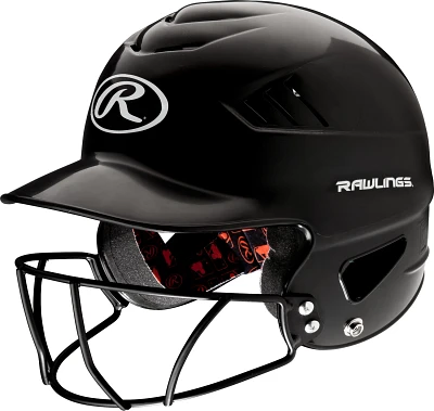 Rawlings Youth Coolflo Baseball Helmet With Face Guard                                                                          