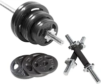 CAP Barbell 110 lb. Regular Grip Barbell Weight Set                                                                             