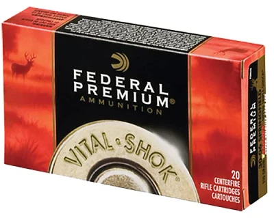 Federal Premium Vital-Shok Centerfire Rifle Ammunition                                                                          