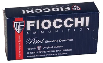 Fiocchi Pistol Shooting Dynamics 9mm Jacketed Hollow-Point Centerfire Handgun Ammunition                                        