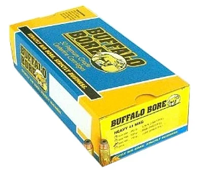 Buffalo Bore Jacketed Hollow-Point Centerfire Handgun Ammunition                                                                