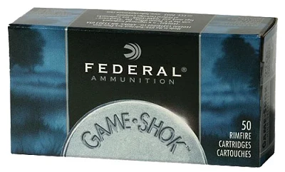 Federal Premium Game-Shok .22 WMR JHP Rimfire Ammunition                                                                        