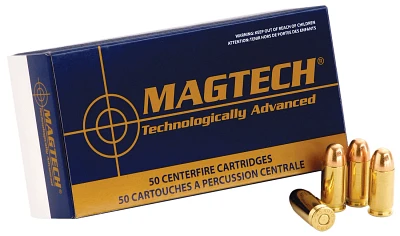 Magtech Sport Shooting Jacketed Hollow-Point Centerfire Handgun Ammunition                                                      