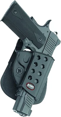 Fobus 1911-Style with Rails Standard Evolution Paddle Holster                                                                   