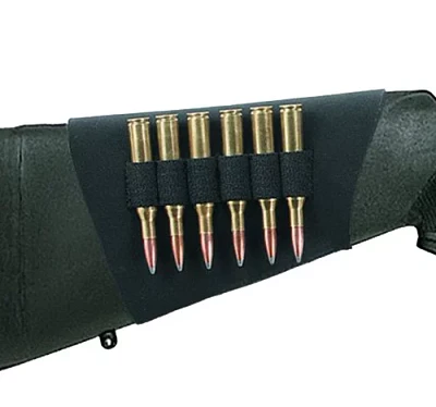 Uncle Mike's Rifle Buttstock 6-Shell Holder                                                                                     