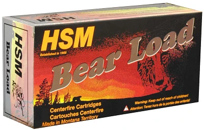 HSM Bear Load .357 Magnum 180-Grain Centerfire Handgun Ammunition                                                               