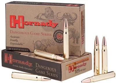 Hornady Dangerous Game InterLock Centerfire Rifle Rounds                                                                        