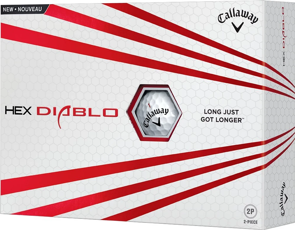 Callaway Hex Diablo 16 Golf Balls 12-Pack                                                                                       