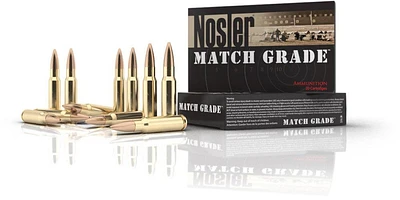 Nosler Trophy MTC .223 Remington/5.56 NATO 77-Grain Centerfire Rifle Ammunition                                                 