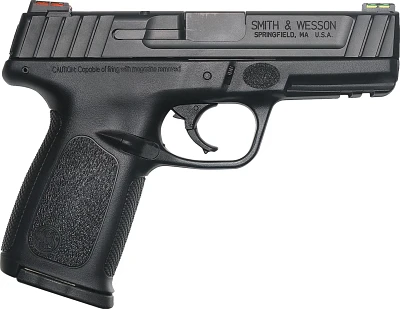 Smith & Wesson SD9 Self-Defense Hi-Viz Fiber Optic 9mm Full-Sized 16-Round Pistol                                               