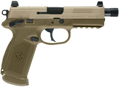 FN FNX-45 Threaded FDE NS 45 ACP Full-Sized 15-Round Pistol