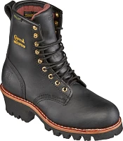 Chippewa Boots Women's Oiled Steel Toe Logger Lace Up Boots                                                                     