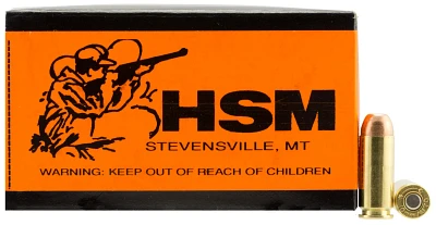 HSM 10mm 200-Grain Centerfire Handgun Ammunition                                                                                