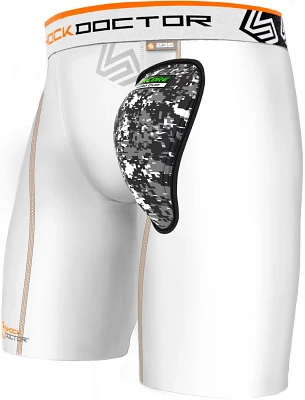 Shock Doctor Boys' Compression Short with AirCore Hard Cup