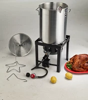 Outdoor Gourmet 30 qt Turkey Fryer Kit                                                                                          