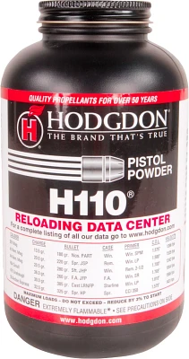 Hodgdon H110 1 lb Spherical Pistol/Shotgun Powder                                                                               