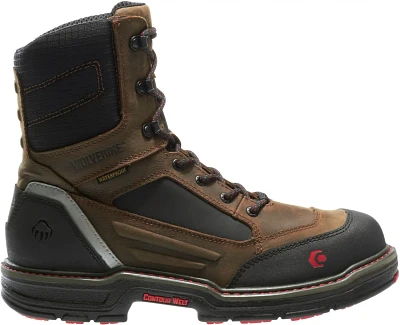 Wolverine Men's Overman EH Composite Toe Lace Up Work Boots                                                                     