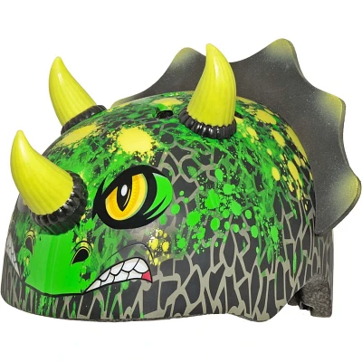 Raskullz Toddlers' T-Chopz Triceratops Bicycle Helmet                                                                           