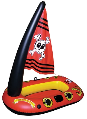 Poolmaster Pirate Boat Kids Ride-On Pool Float                                                                                  