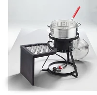 Outdoor Gourmet 10 qt Fish Fryer Set with Side Table                                                                            