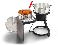 Outdoor Gourmet 10 qt Fish Fryer Set with Side Table                                                                            