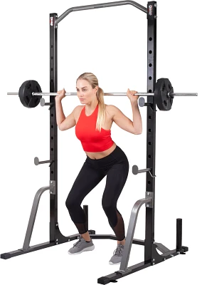 Body Champ Power Rack System with Olympic Weight Plate Storage                                                                  