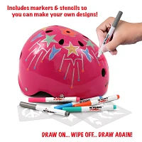 Wipeout™ Kids' Dry Erase Helmet                                                                                               