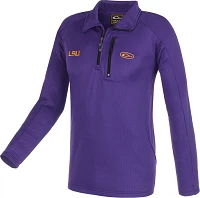 Drake Waterfowl Men's Louisiana State University BreathLite 1/4 Zip Pullover