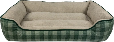 Dallas Manufacturing Company 32" x 42" Plaid Boxed Dog Bed