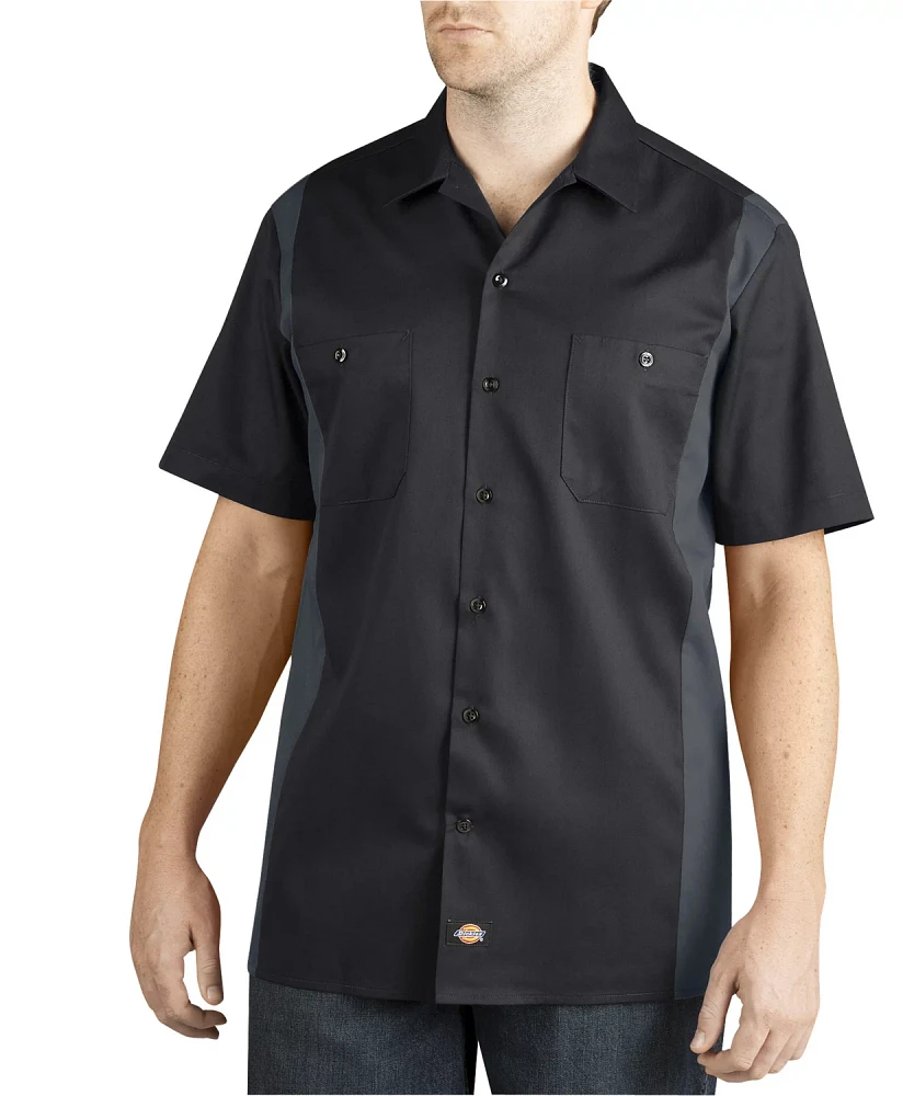 Dickies Men's 2-Tone Short Sleeve Work Shirt