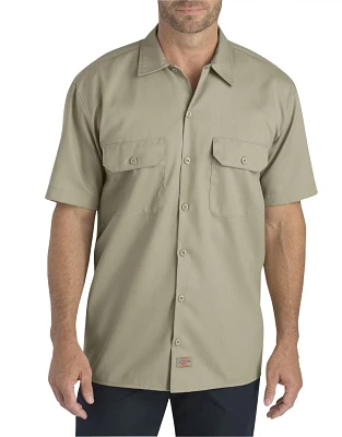 Dickies Men's Flex Relaxed Fit Short Sleeve Work Shirt