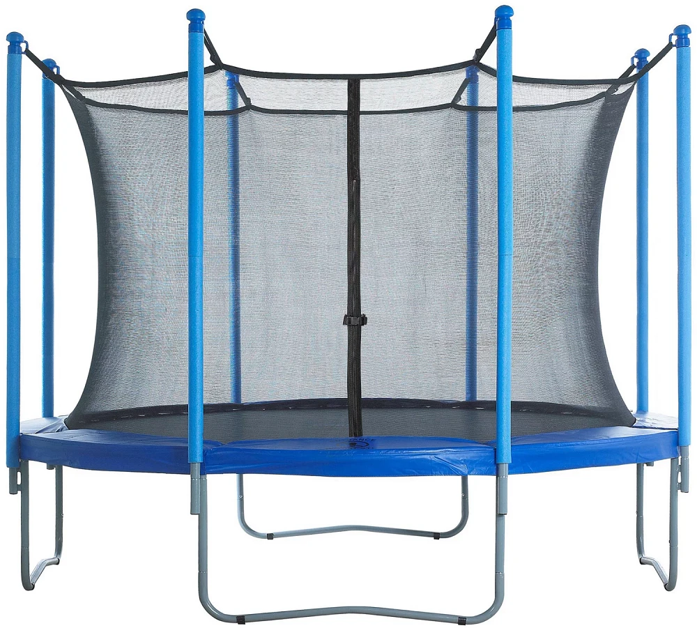 Upper Bounce® Replacement Trampoline Enclosure Net for 12' Round Frames with 8 Poles or 4 Arches                               