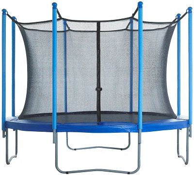 Upper Bounce® Replacement Trampoline Enclosure Net for 12' Round Frames with 8 Poles or 4 Arches                               